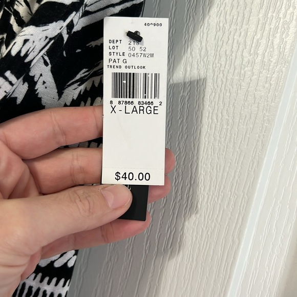 XL side split maxi skirt. AB Studio. NWT. - Picture 4 of 5